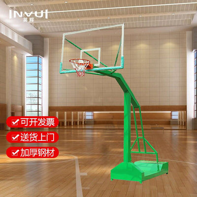 英辉INVUI 篮球架成人标准篮球框户外训练投篮框篮球架子 凹式箱体篮球相关设备