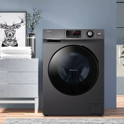 海尔/Haier 洗衣机 全自动滚筒 洗烘一体机 10公斤 XQG100-HB106C