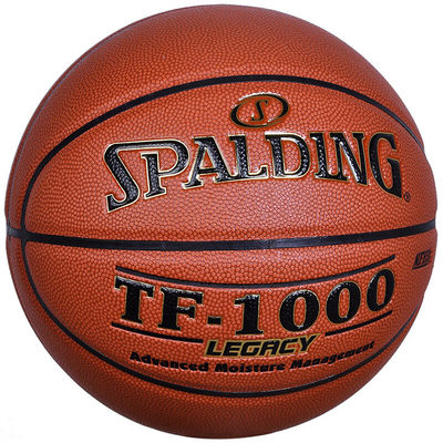 斯伯丁Spalding 赛事篮球吸湿皮料TF-1000(74-716A)传奇比赛蓝球